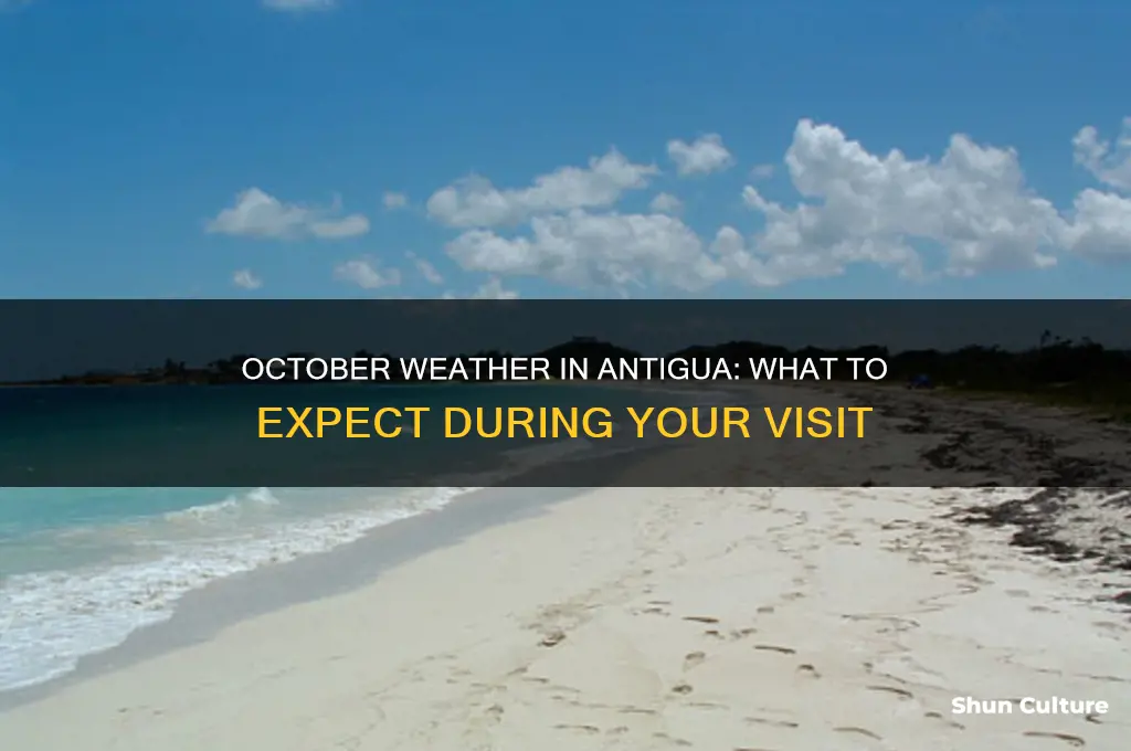 how is the weather in antigua in October
