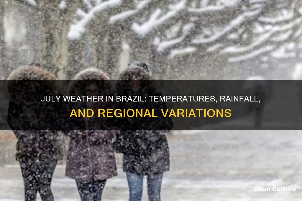 how is the weather in brazil during july