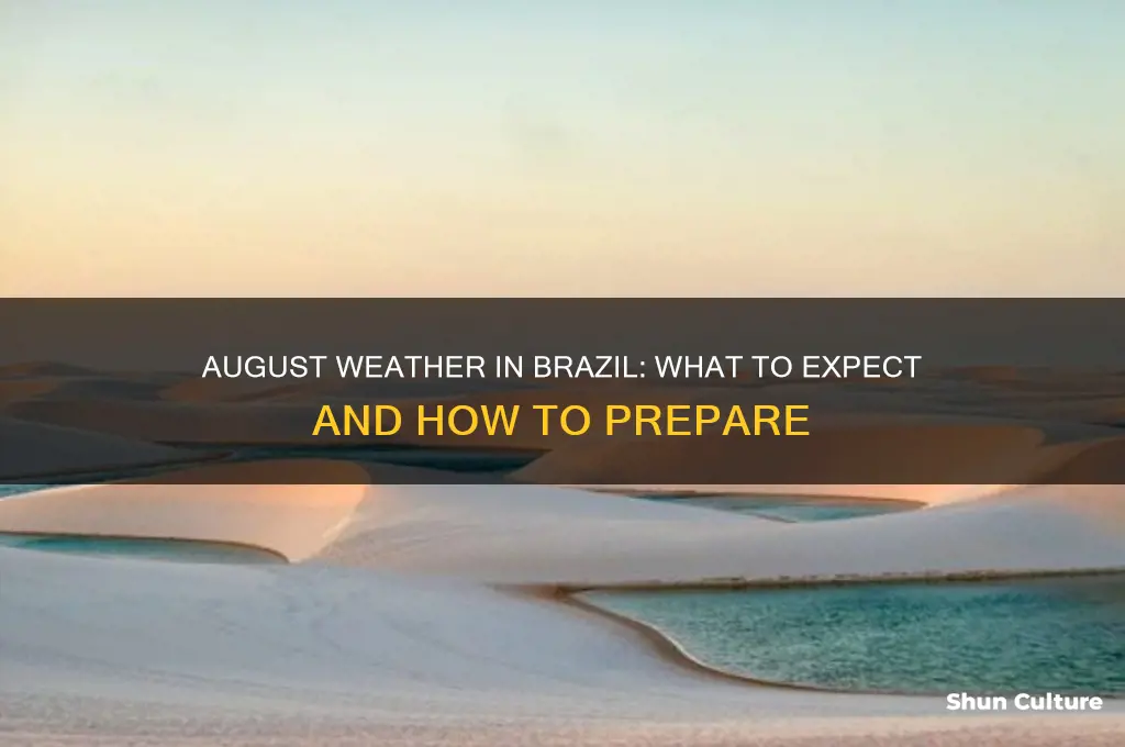 how is the weather in brazil in august