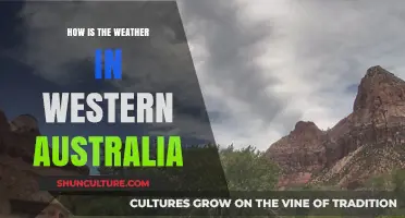 Western Australia's Weather: Sunny and Clear