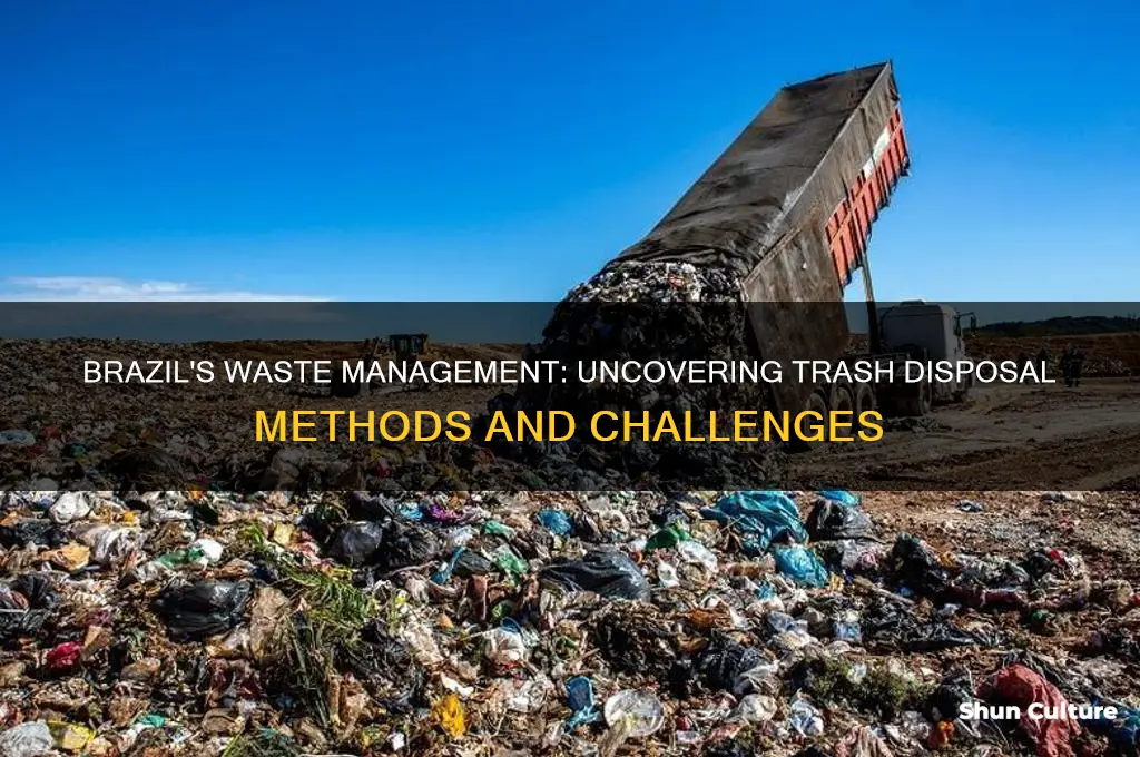 how is trash in brazil disposed