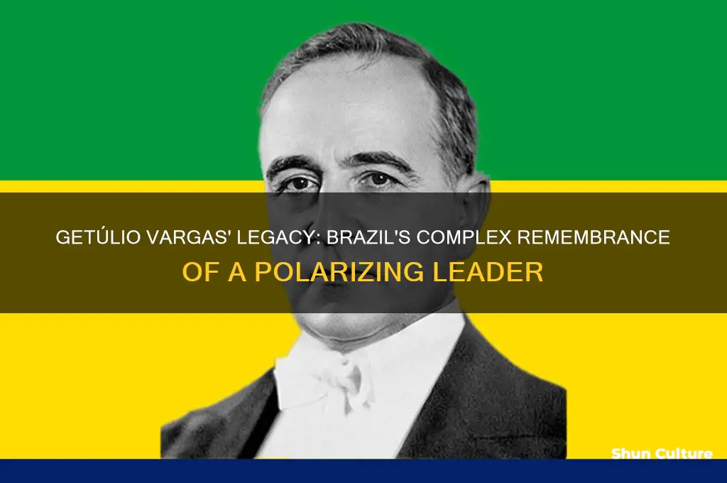 how is vargas remembered brazil