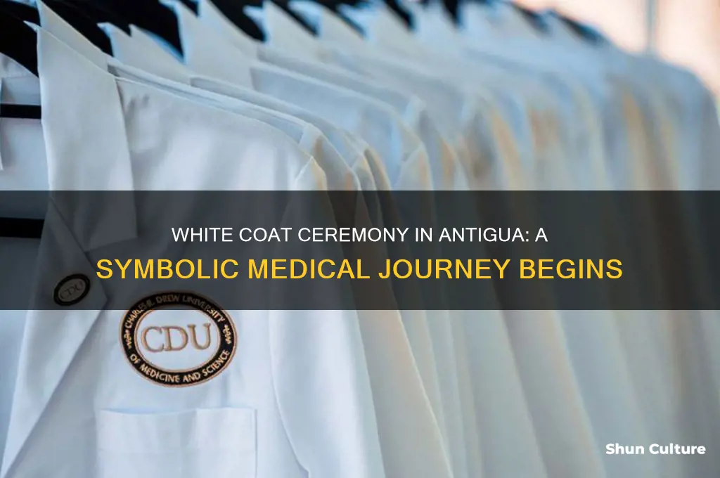 how is whit coat ceremony in antigua