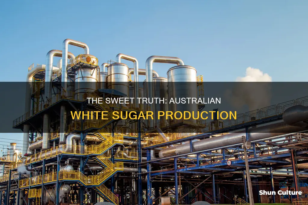 how is white sugar made in australia