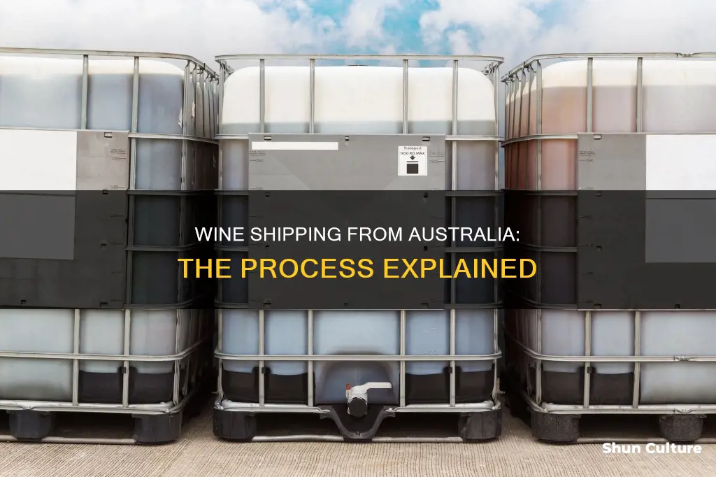 how is wine shipped from australia