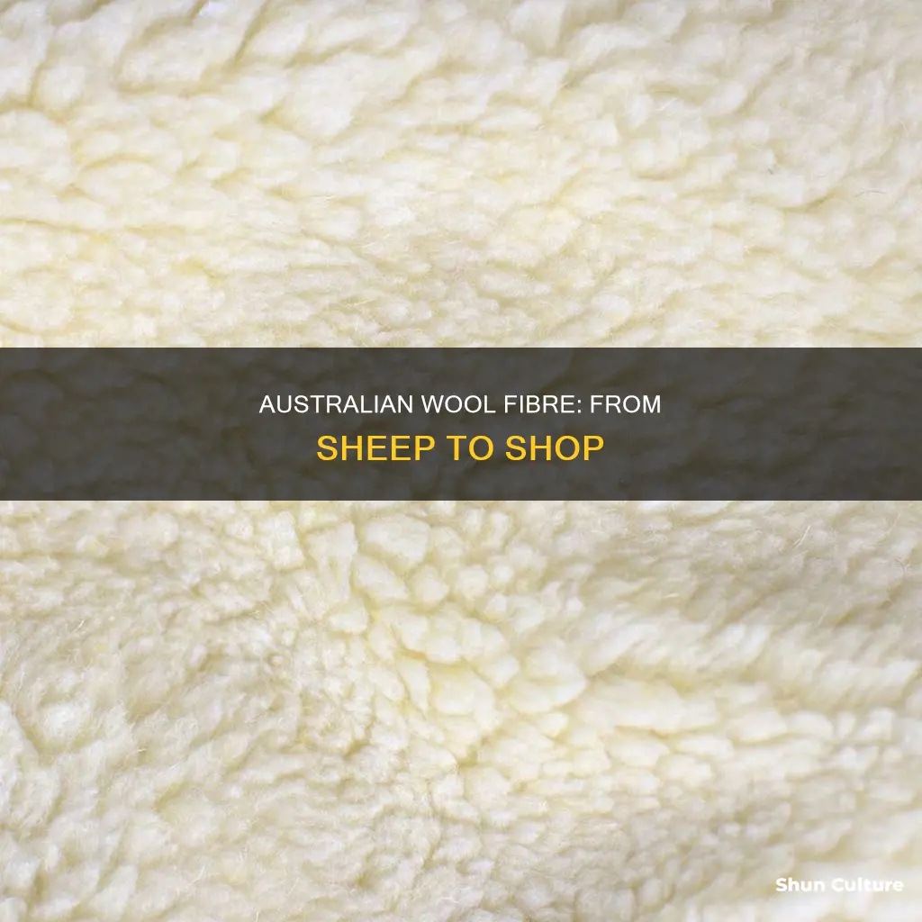 how is wool fibre made in australia
