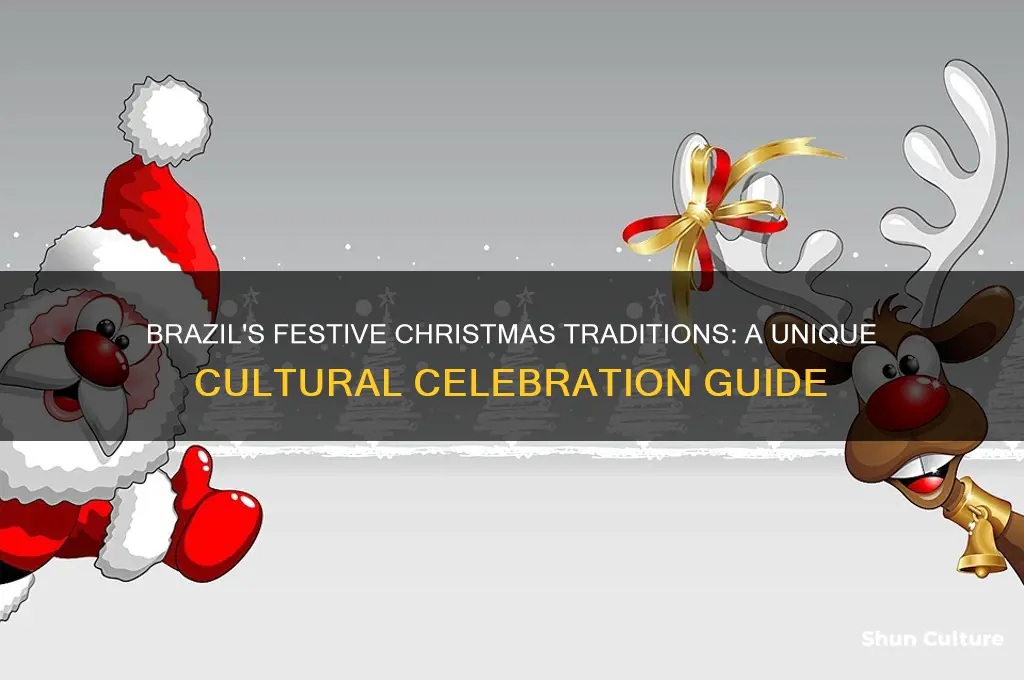 how is xmas celebrated in brazil