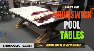 Crafting Brunswick Pool Tables
