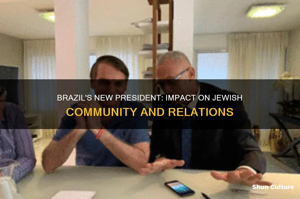 how jews in brazil new president