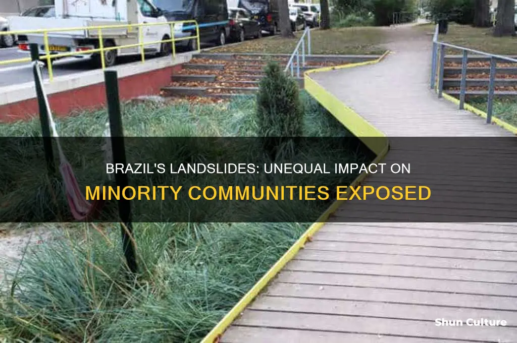 how landslides in brazil disproportionately affect minorities