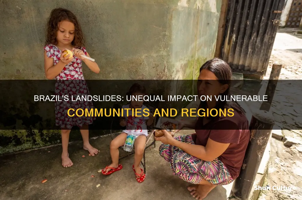 how landslides in brazil disproportionately affect