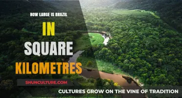 Exploring Brazil's Vast Size: Total Area in Square Kilometres
