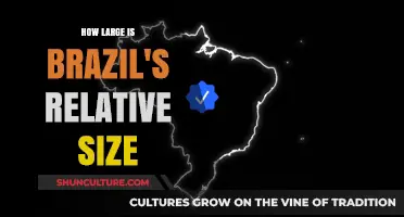 Exploring Brazil's Massive Geographic Scale: A Comparative Size Analysis