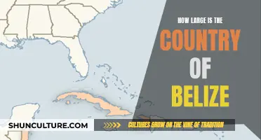 The Surprising Size of Belize: A Country of Contrast and Diversity