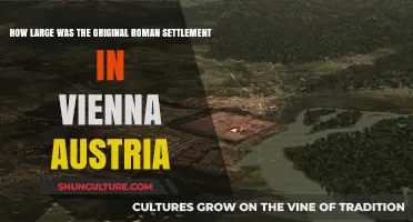 Ancient Rome's Legacy: Vienna's Historical Roman Settlement Size