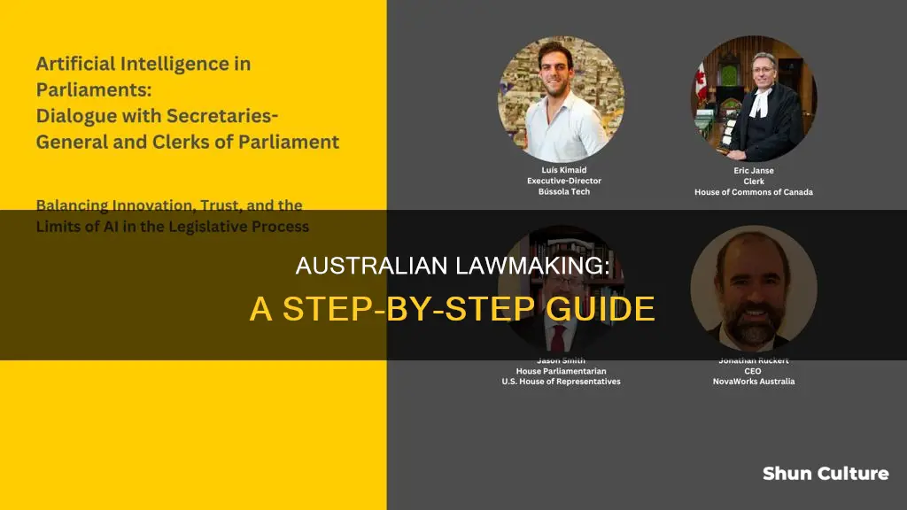 how law is made in australia