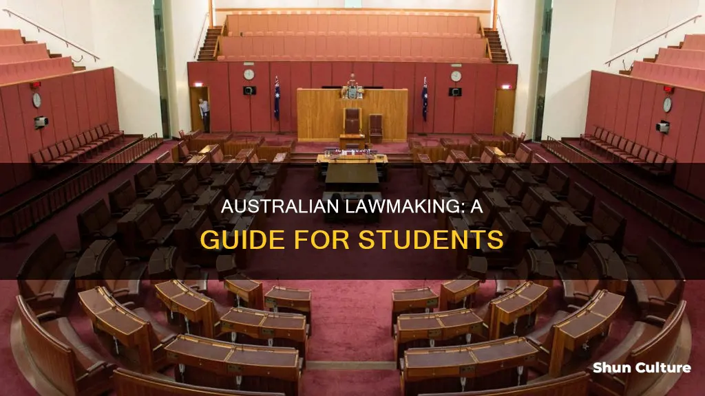 how laws are made in australia for students