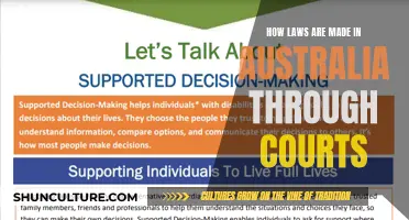 Australian Lawmaking: Court's Role Explained