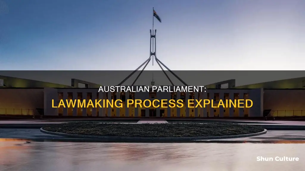 how laws are made in australian parliament