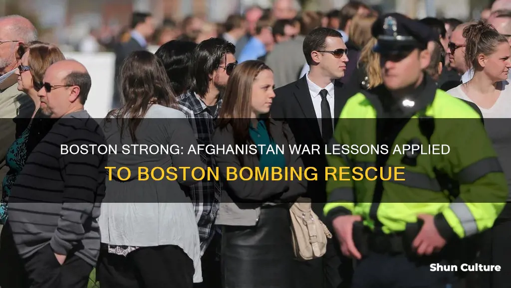 how lessons from afghanistan war helped save everyone boston bombing