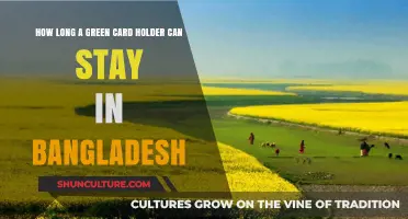 Green Card Holders in Bangladesh: Understanding Your Stay Duration