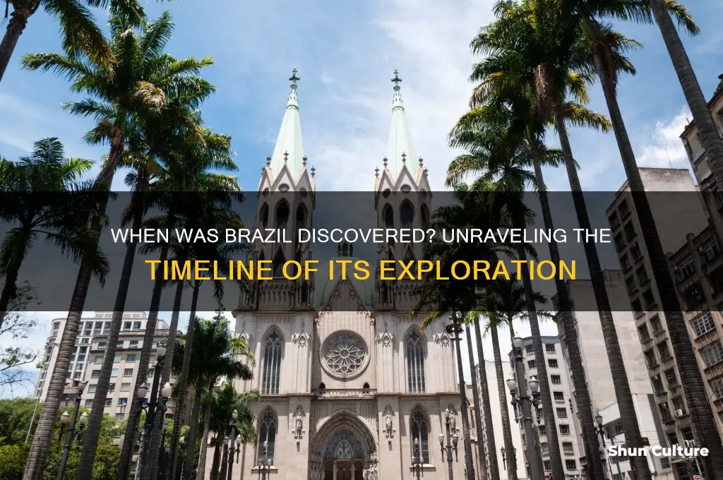 how long ago was brazil discovered