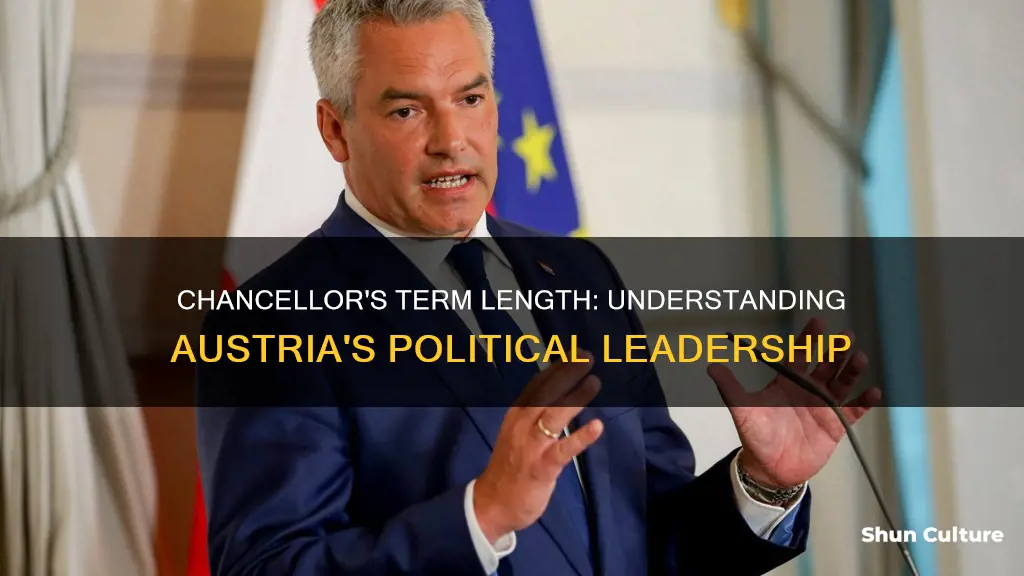 how long are chancellor terms in austria