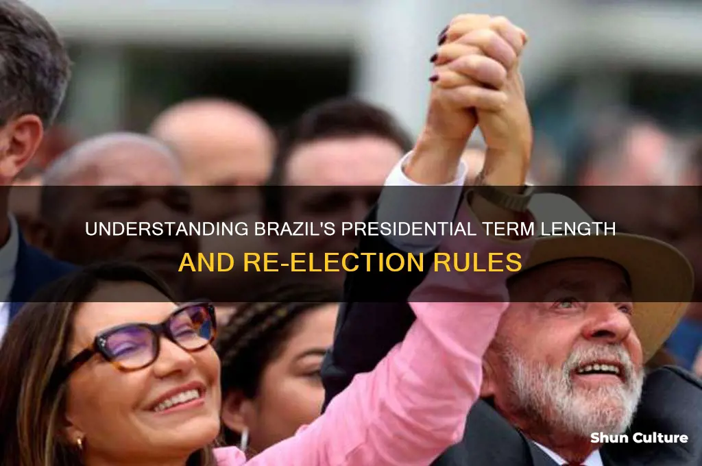 how long are presidential terms in brazil