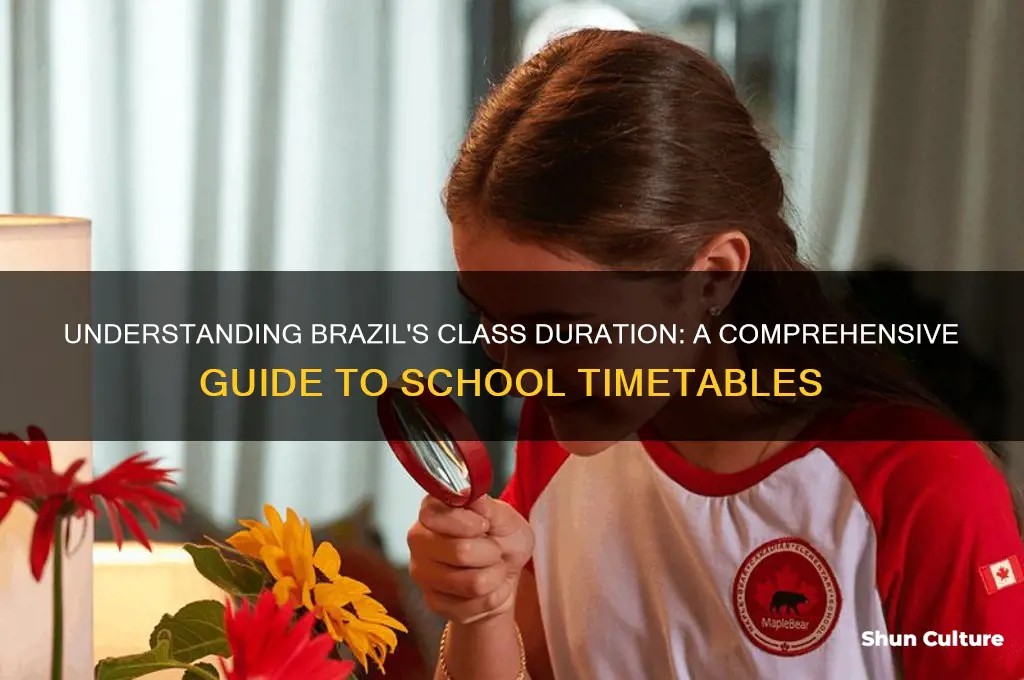 how long are the classes in brazil