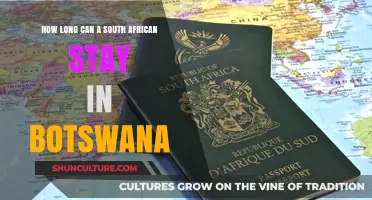South African Citizens: Visa-Free Stay Duration in Botswana Explained