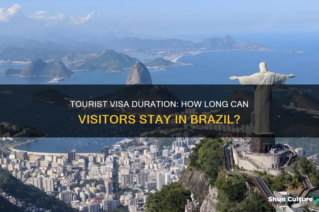 how long can a tourist stay in brazil