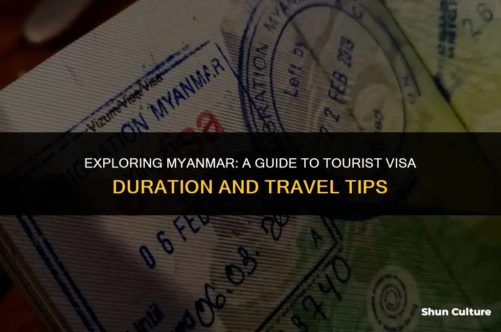 how long can a tourist visit burma myanmar