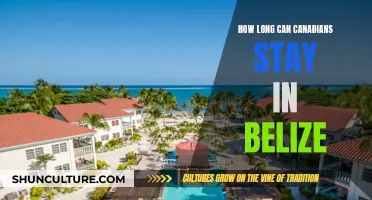 Belize's Tropical Paradise: Understanding the Canadian Stay Limit