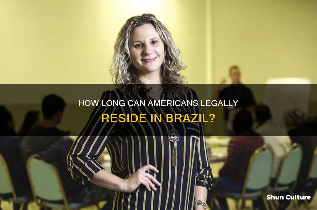 how long canamericans live in brazil