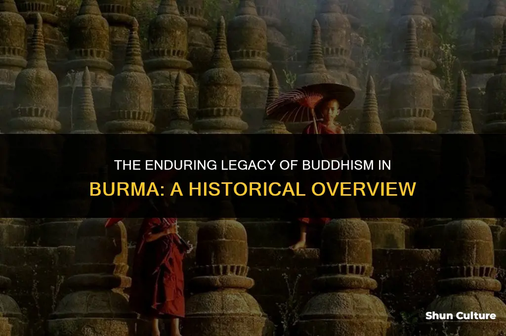how long did buddhism in burma last