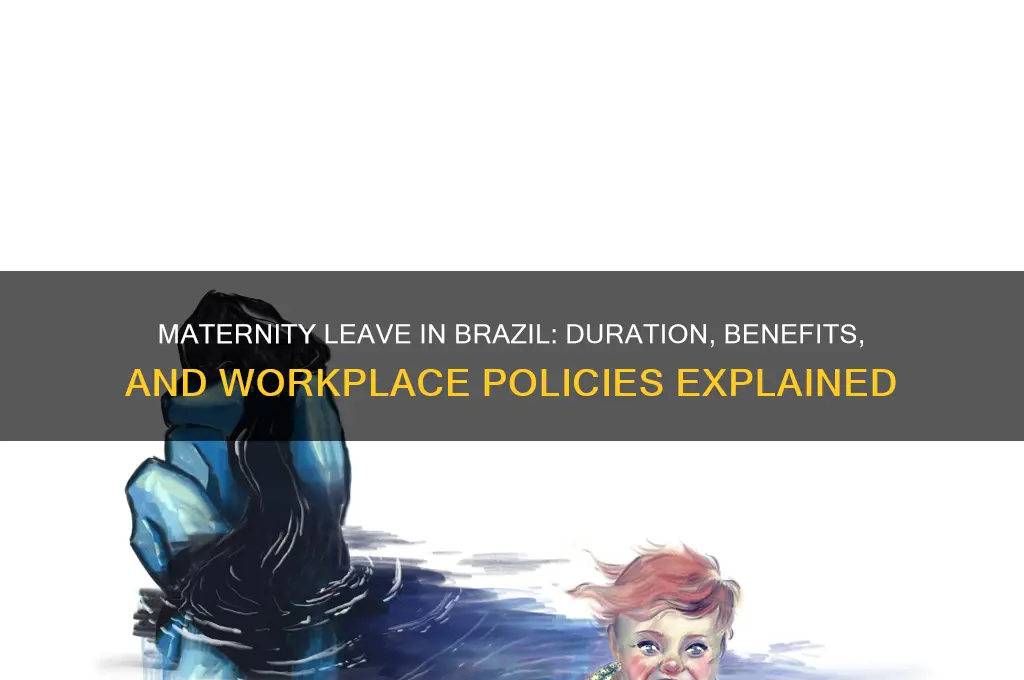 how long do people take for maternity leave in brazil