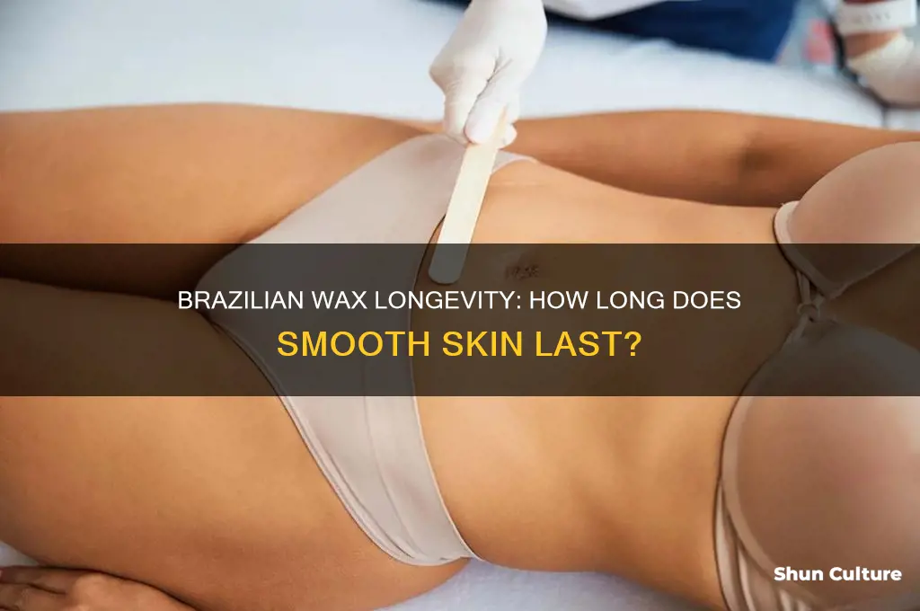 how long does a brazilan wax last