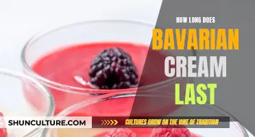 The Longevity of Bavarian Cream: How Long Can You Keep It?