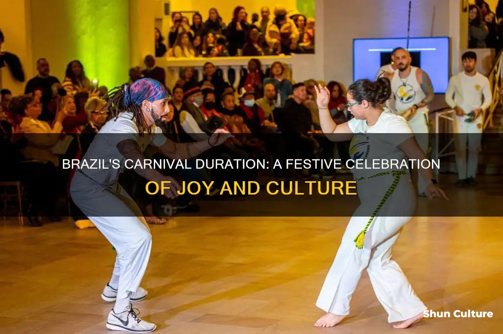 how long does carnival in brazil last