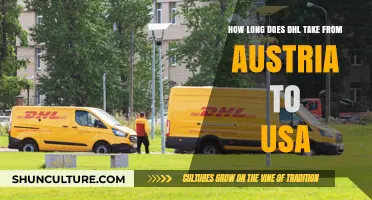 DHL Delivery Time: Austria to USA