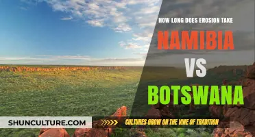 Erosion Timelines Compared: Namibia vs. Botswana's Geological Processes