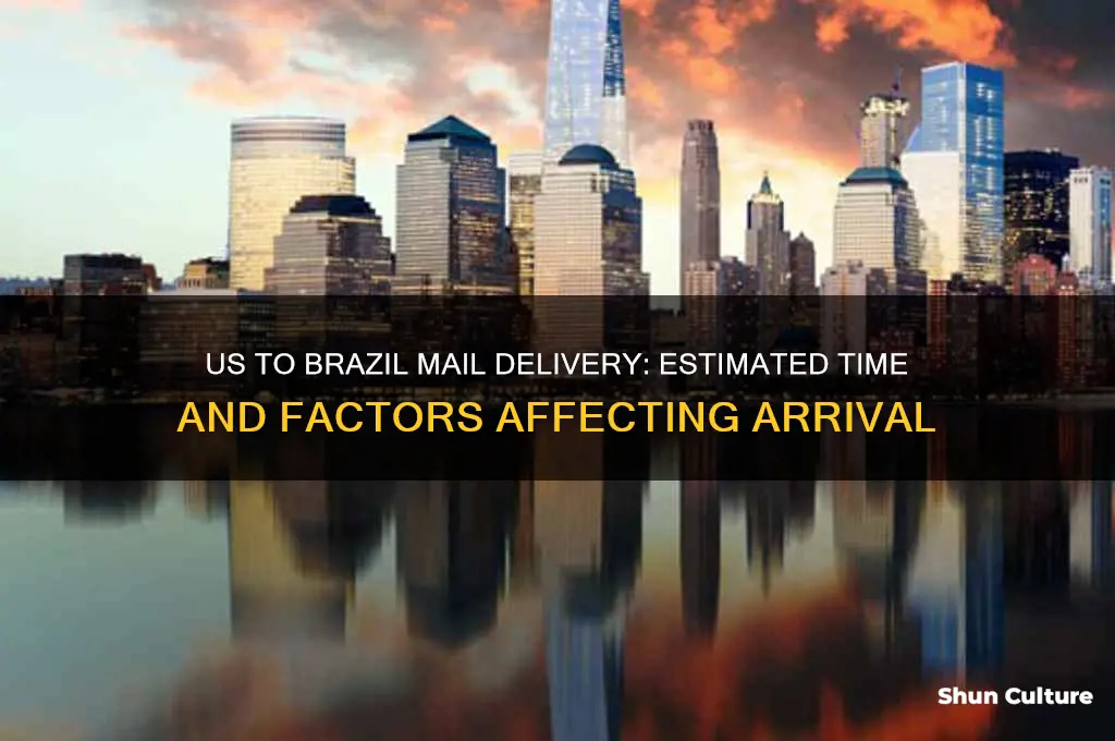 how long does it take from mail usa to brazil