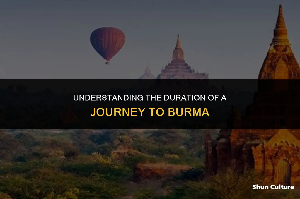 how long does it take to burma
