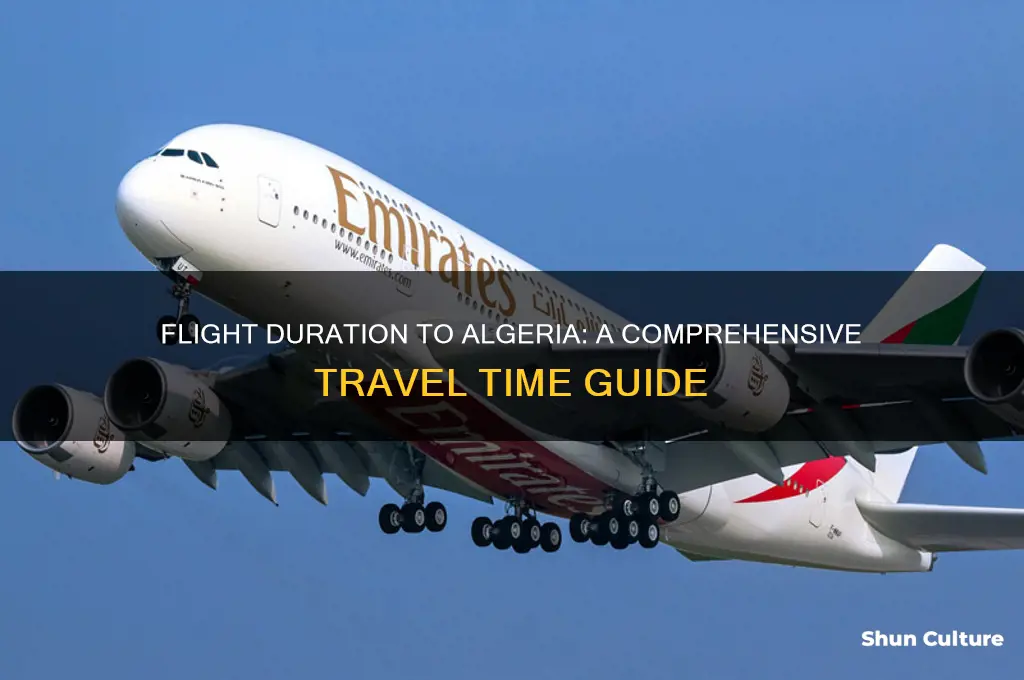 how long does it take to fly to algeria