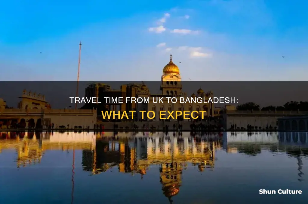 how long does it take to go bangladesh from uk