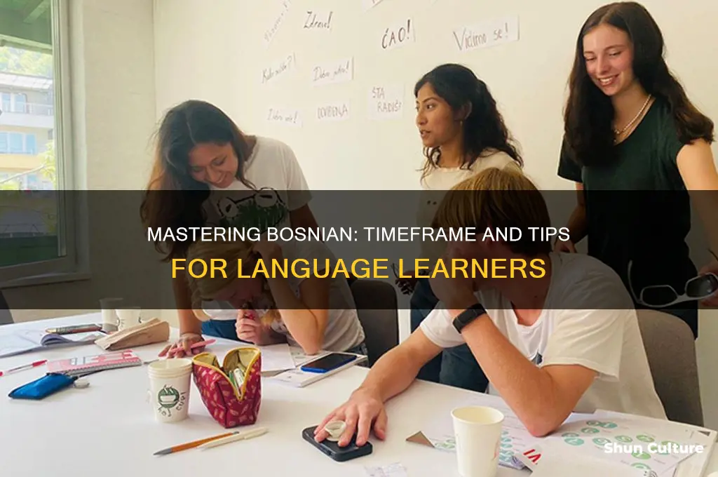 how long does it take to learn bosnian