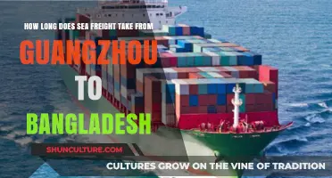 Sea Freight Duration: Guangzhou to Bangladesh Shipping Time Explained