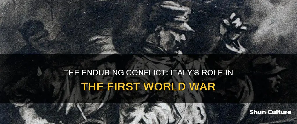 how long does the italian austria hungary ww1 last