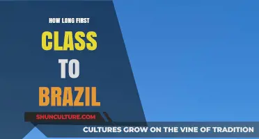 First Class Flight Duration to Brazil: What to Expect