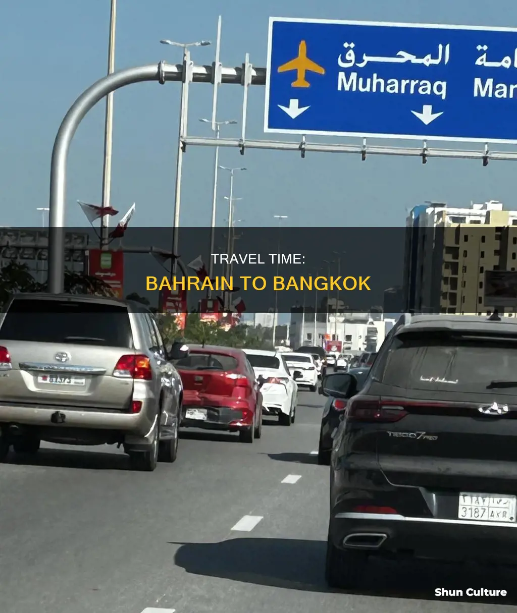 how long from bahrain to bangkok